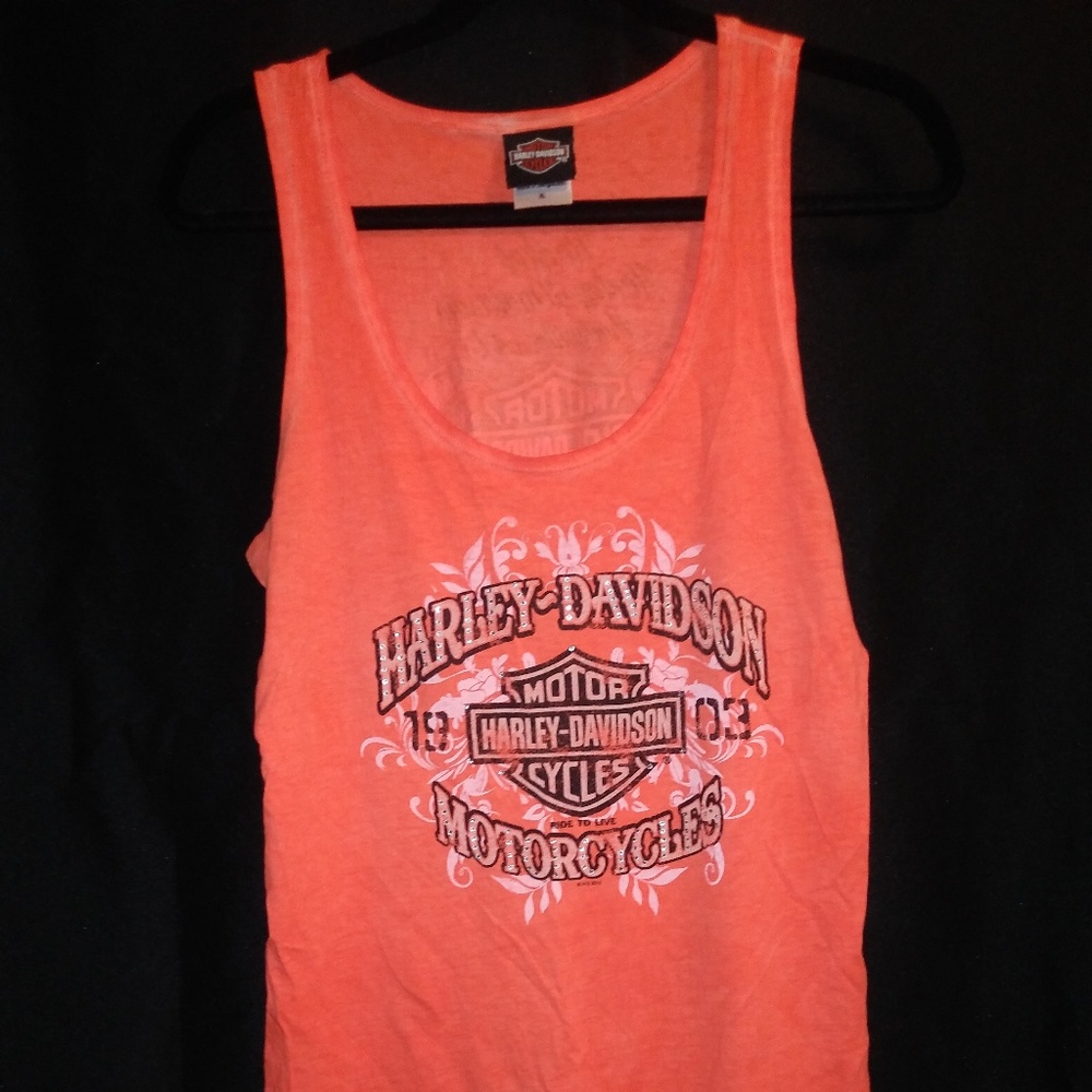 Harley Davidson's Women's Bling Tank Top - XL